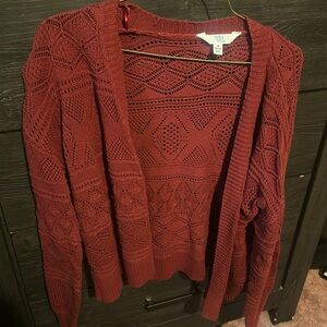 Red Cardigan